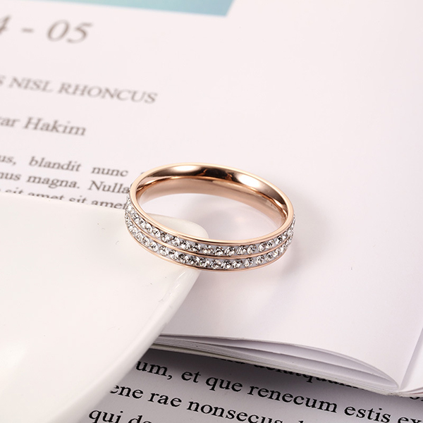 Rings For Women Jewelry Ring Elegant Wedding Anniversary Full Diamond  Wholesale