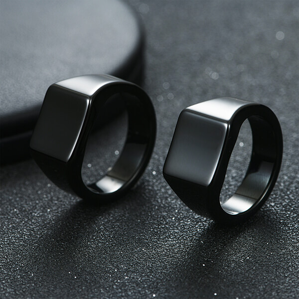 Choose Men's Black Diamond Rings Personalized | GLAMIRA.com.bz