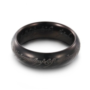 Movie The Lord of the Rings Men’s Titanium Steel Ring