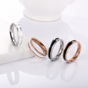 Freshing Lady Essential Accessories Small Titanium Spinner Rings