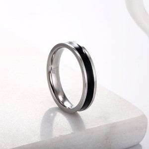 Freshing Lady Essential Accessories Small Titanium Spinner Rings