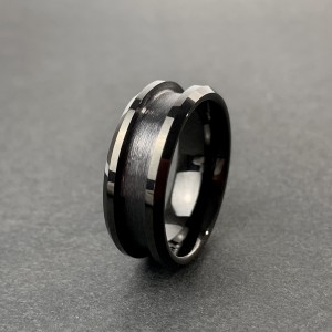 6mm 8mm Single Grooved Tungsten Ring Blank Core For Basic Wedding &Engagement Ring